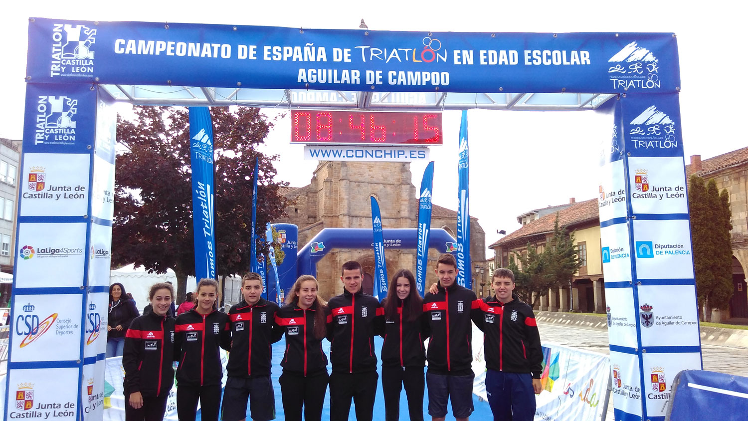 Décimo puesto para la selección navarra en el Campeonato de España de Triatlón en Edad Escolar